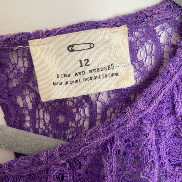 Purple Lace Babydoll Dress from Urban Outfitters - Picture 5 of 5